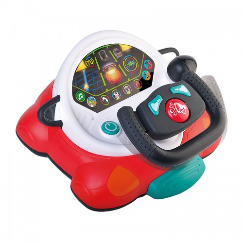 Hap-P-Kid Little Learner Touch Panel Steering Wheel | Touch N Learn Driver | Baby Toys | 12 months+